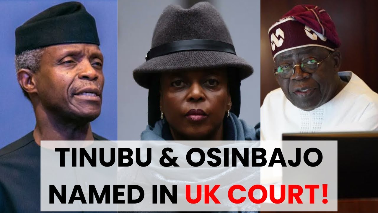 BREAKING: Tinubu, Osinbajo NAMED in Diezani’s UK Corruption Trial Today