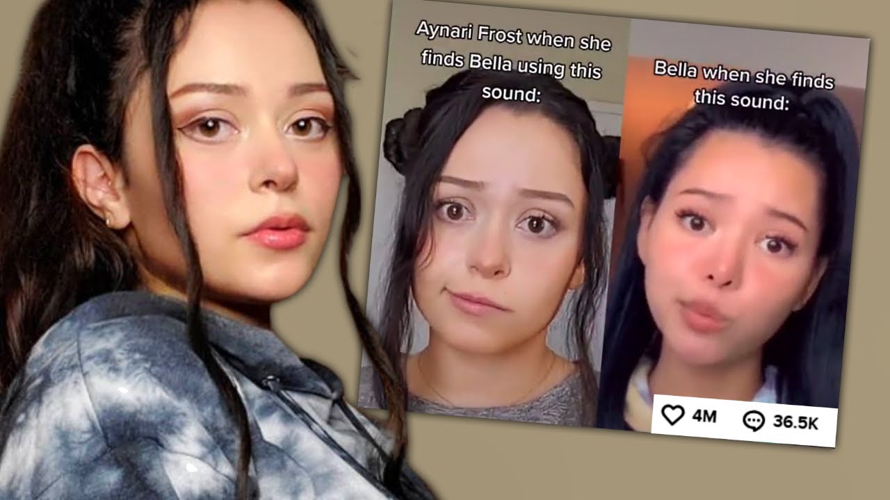 Aynari Frost is STILL Copying Bella Poarch... (Bella Poarch look alike) - YouTube