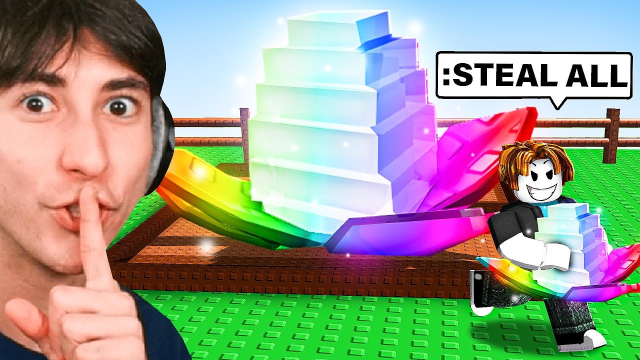 I Stole Every Rare Fruit in Grow a Garden