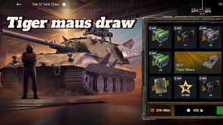 NEW TIGER MAUS DRAW! IS IT WORTH IT? HOW MUCH DOES IT COST?