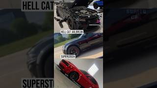 BATTLE OF THE CATS explore automobile supercarlife viral reels mopar hellcat jailbreak race