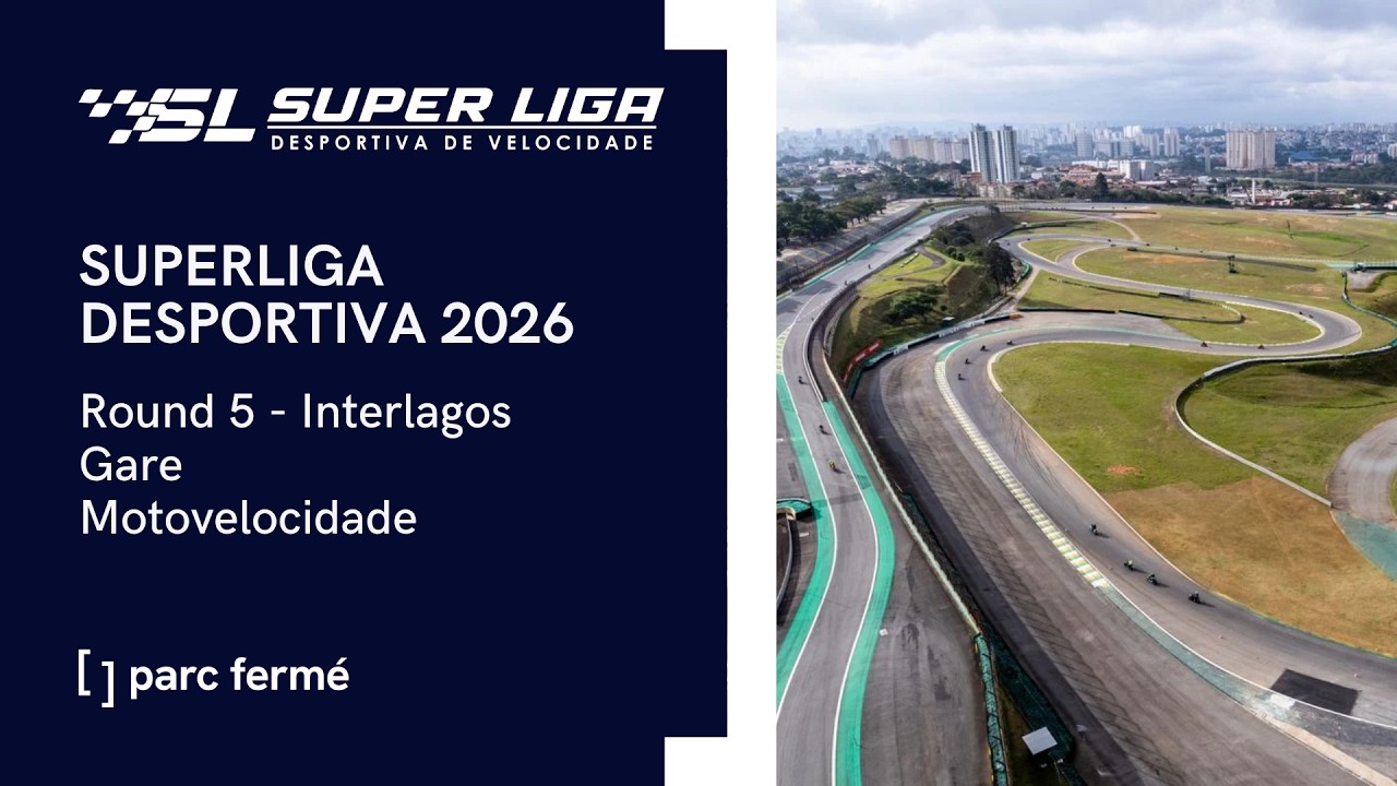 Superliga Desportiva 2026 | Round 5: Interlagos – Gare – Motovelocidade