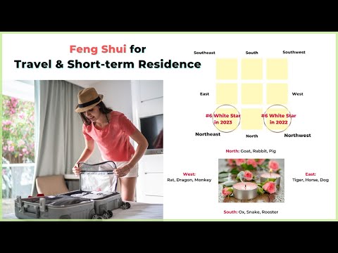 Feng Shui tips for travel or short-term residence - enhancing Gui Ren and love luck