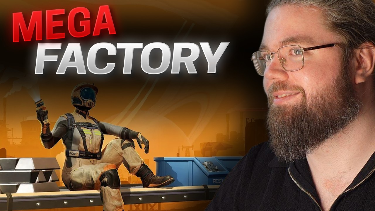 Mega-Factory Challenge: Building everything in one place | Satisfactory 1.1