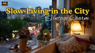 How to Infuse Vintage Charm into a Compact Urban Home to Create a Sanctuary of Stillness