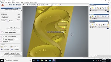 ARTCAM new 3d side border kodi 35 part 3 Tutorial
