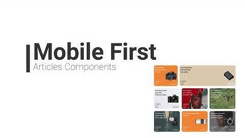 Mobile First Responsive Home Page - Building the article component - Part 3 - HTML & CSS Tutorial