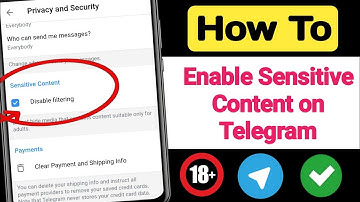 How To Enable Sensitive Content on Telegram 2025 (Android & iOS)