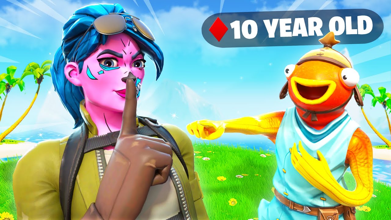this 10 Year Old Bullied Me for being a DEFAULT, until i Showed the Most Rare Skin...