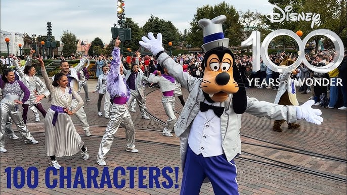 Disneyland Paris celebrates 100 years of Disney with a day of