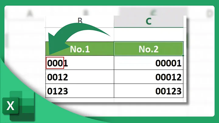 How to Add a Zero in Front of a Number in Excel | Microsoft Excel Tutorial (2025)