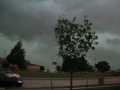 Severe Storm in Texas with Tornado Sirens
