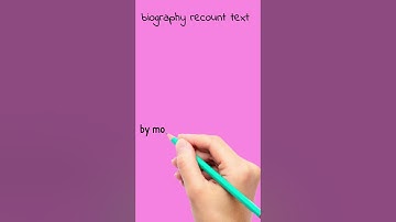 biography recount text