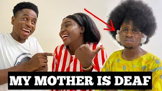 MY MOTHER IS DEAF | Mc Shem Comedian