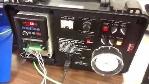 PLC to VFD interface