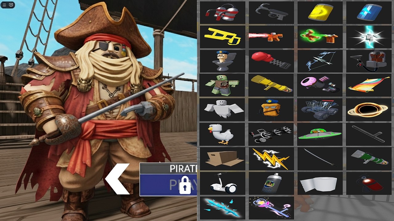 All Items Unlocked PIRATE BARRY'S PRISON RUN OBBY HARD MODE - Roblox Update All Morphs Full Gameplay