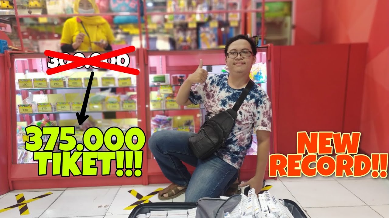 TUKAR TIKET LAGI!!! HAMPIR 375 RIBU TIKET FUNCITY! | Arcade Fun Episode 98
