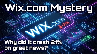 [Fullver] Wix.com Mystery: Why did it crash 21% on great news? How to trade for profit 📉