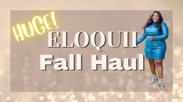 HUGE ELOQUII PLUS SIZE HAUL TRY-ON // Fall // Date Night Outfits, Wedding Guest | CanDesLand 2021