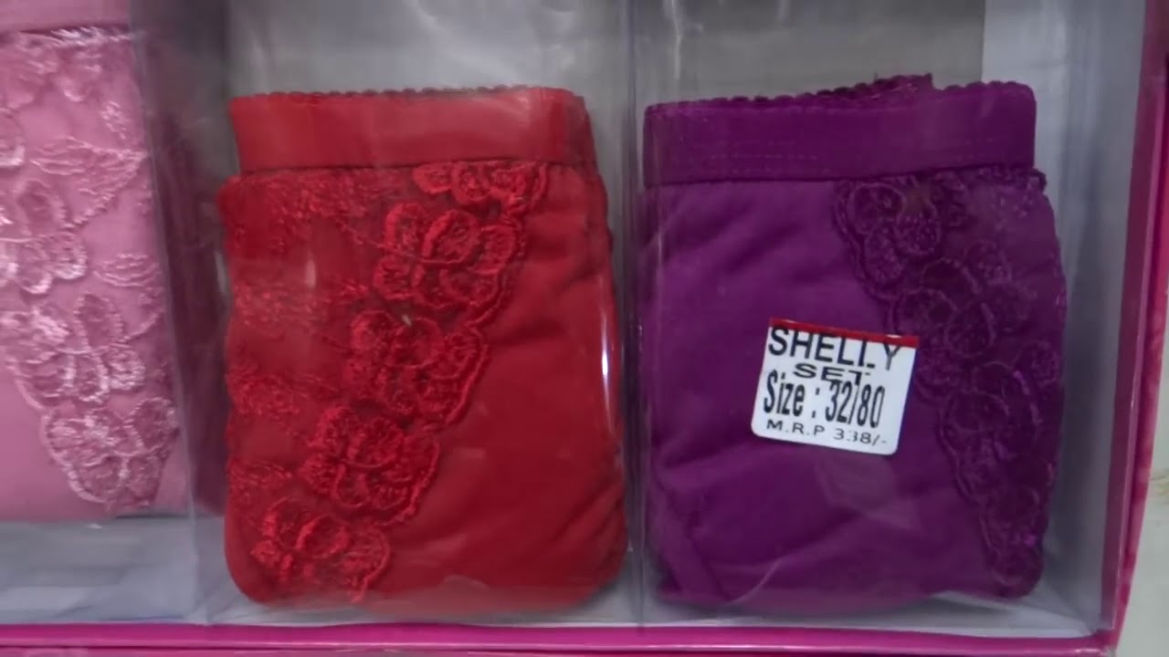 BRA PANTY SET FANCY  BRIDAL WHOLESALE  RATES AT SADAR  BAZAR GANDHI  MARKET