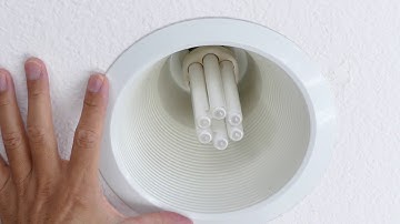 Removing a 4 Pin CFL Florescent Bulb!!!