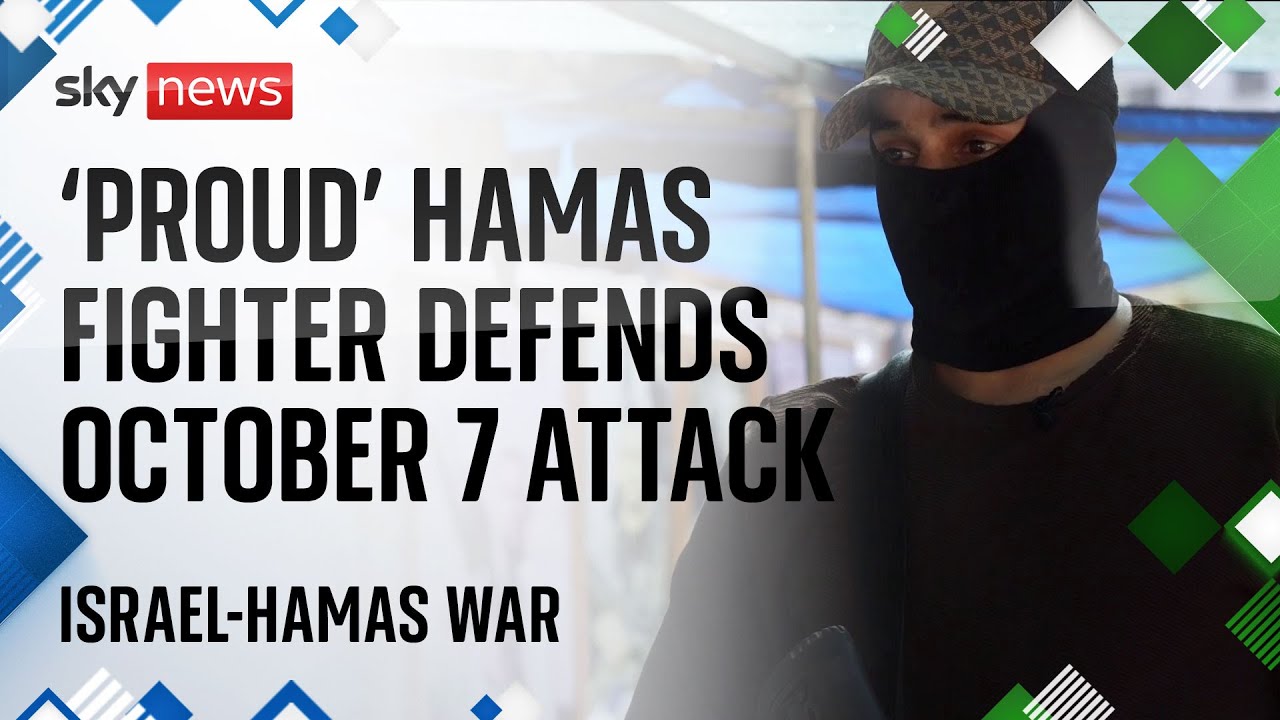 Hamas fighter in West Bank defends attack on Israel and vows to keep fighting