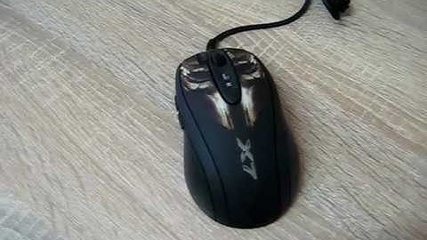 Распаковка Мышь A4Tech XL-750BH USB Black (X7) из Rozetka.com.ua