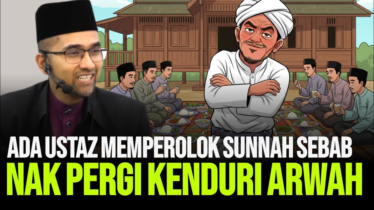 DR RORA JUMPA SATU ORANG USTAZ MEMPEROLOK SUNNAH SEBAB NAK PERGI KENDURI ARWAH