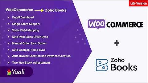 WooCommerce 🛒 Extension Lite for Zoho Books Extension [Walkthrough]
