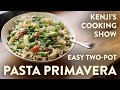 Easy Pasta Primavera (Pasta with Spring Vegetables) | Kenji's Cooking Show