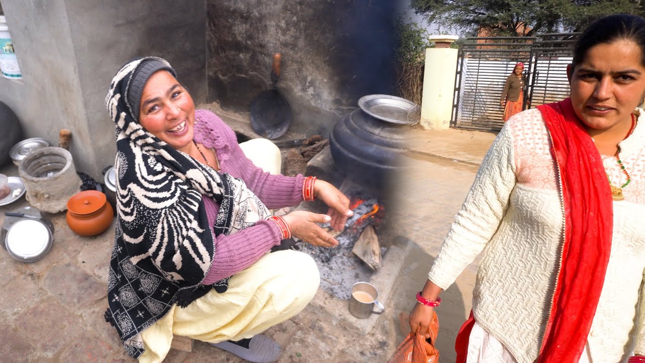 प्रियंका बहन अपने ससुराल से आ गई 😍