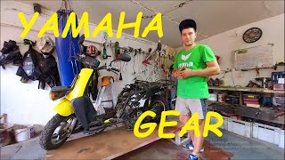 Yamaha GEAR Установка и подключение двигателя Сбор пластика