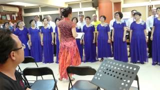 20150728臺中福爾摩莎合唱團團練!秋風夜雨