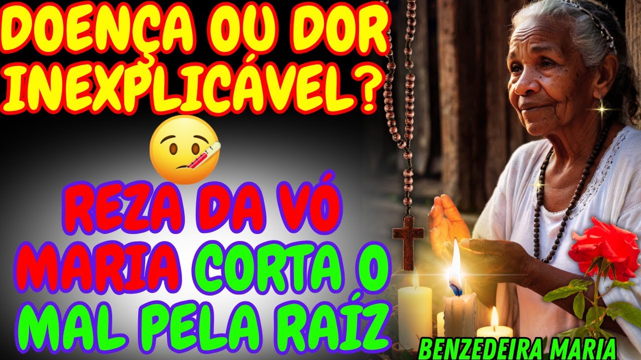 REZA FORTE PARA CURAR DOR QUE NÃO PASSA / Dor Física ou Espiritual, Aqui Tem Alívio e Fé!