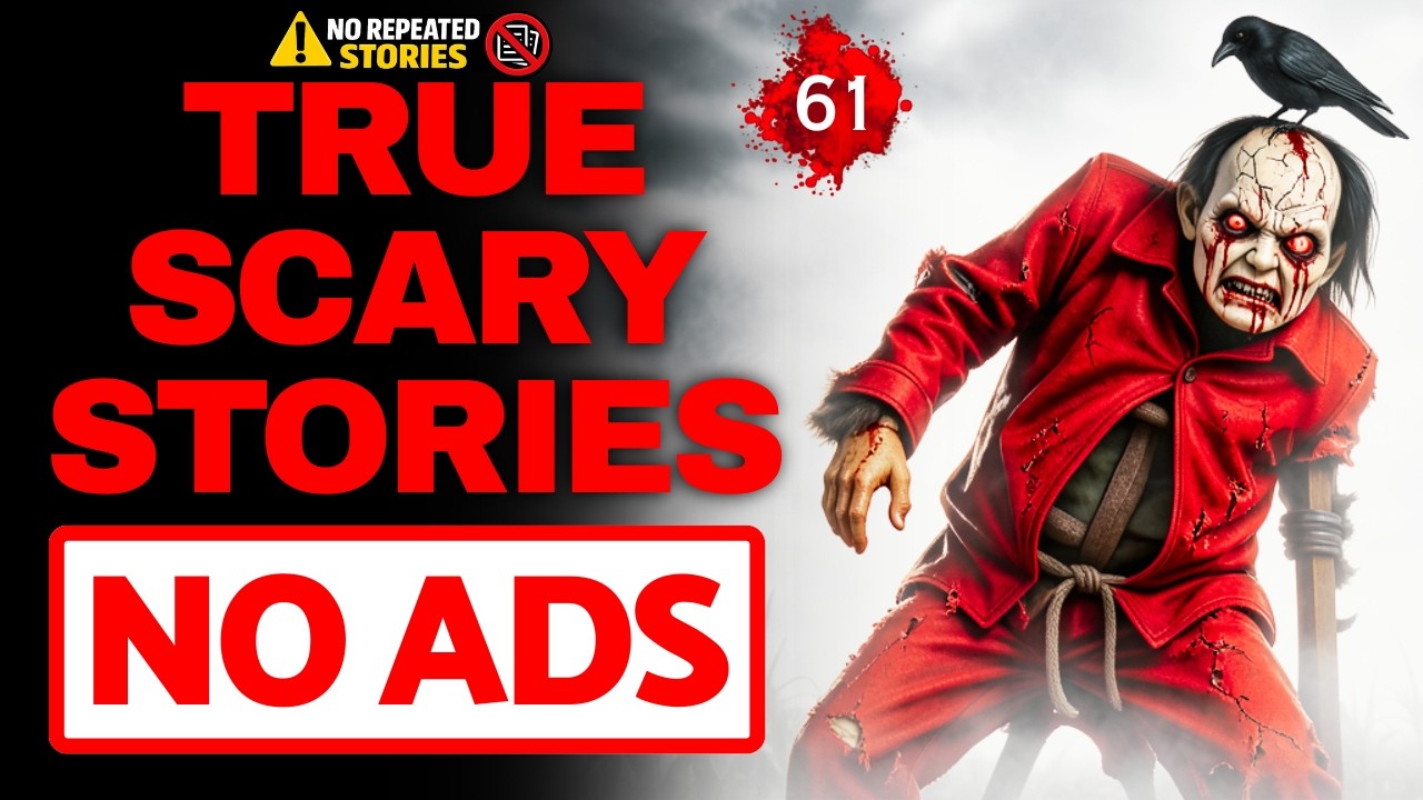 🔴 NO ADS 🔴 7 HOURS of TRUE Scary Stories for Sleep | Rain Sounds | Episode 61 😱