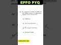 EPFO Previous Year Questions | UPSC EPFO PYQ Explained #3