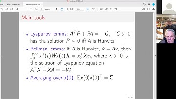 OWOS: Boris Polyak - "Static Linear Feedback for Control as Optimization Problem"