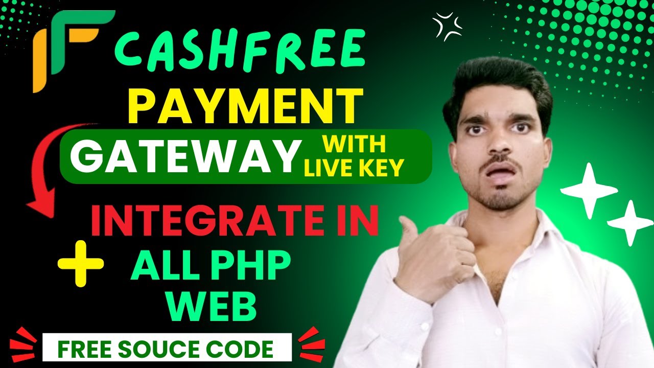 Cashfree Payment Gateway Integration In All Type PHP Website using Live ...
