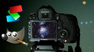 Orion Nebula WITHOUT a Star Tracker, Part 2a - DSS and GIMP