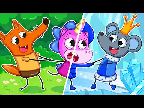 Escape from the Snow Castle | Winter Adventure | Funny Stories for Kids | Little Mimi🦄