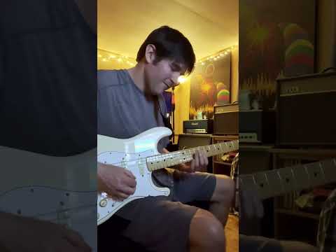 Strat and Kemper Profiler Blues Jam #guitar #fenderstratocaster #kemperprofiler #guitarsolo #shorts