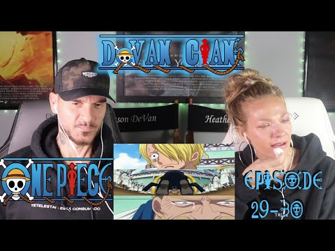 One Piece 29-30 | THIS ALMOST BROKE US | Sanji joins Luffy | REACTION/REVIEW