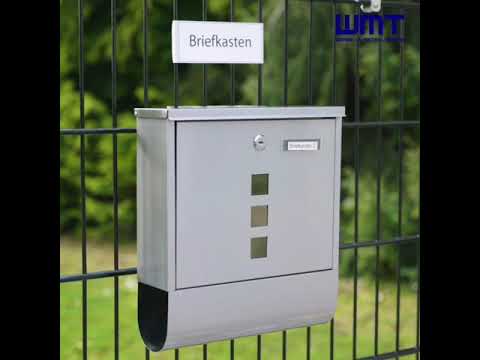 Video: Wie befestigt man eine Briefkastenstange?