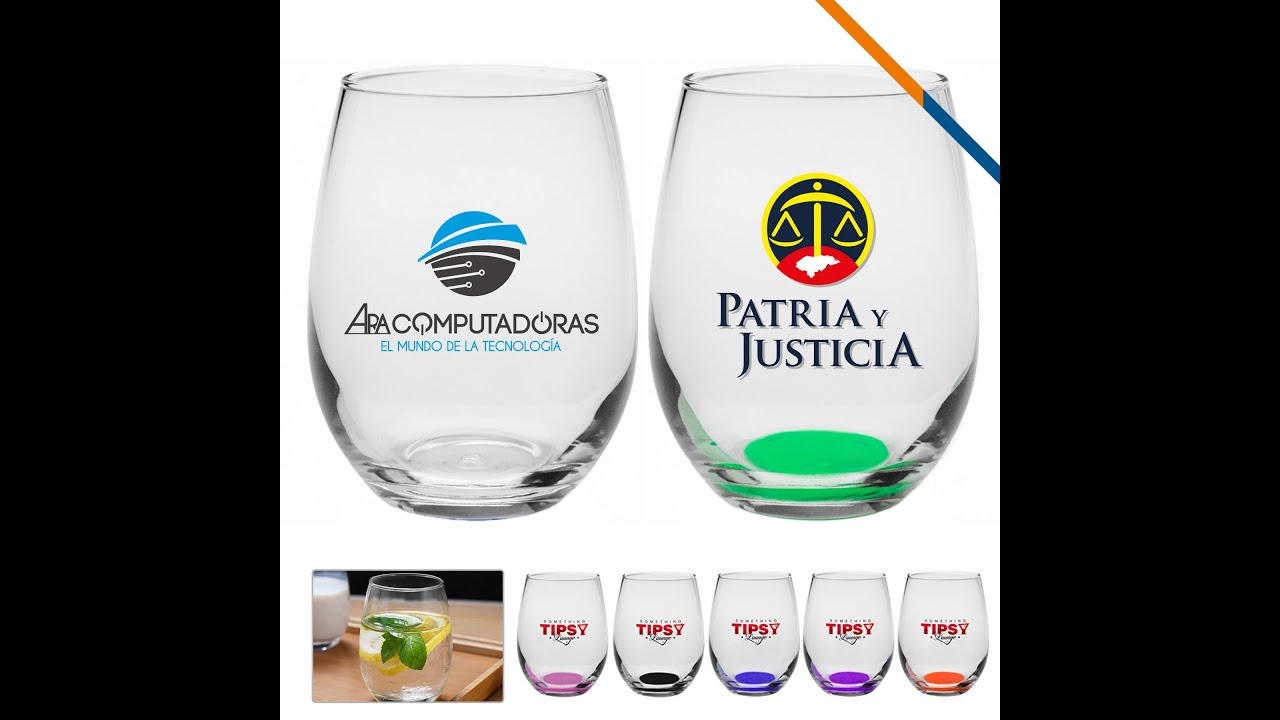 AU GW1E Libbey Trixie Stemless Wine Glasses