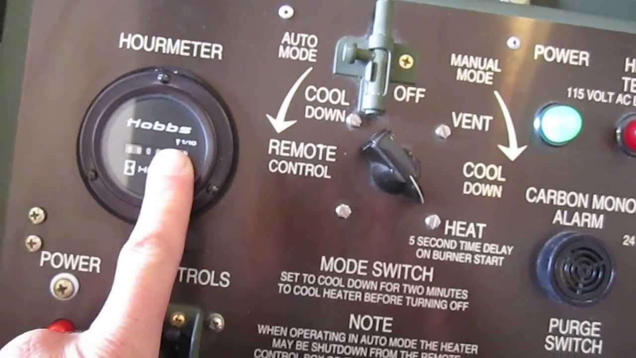 army heater part 2 YouTube