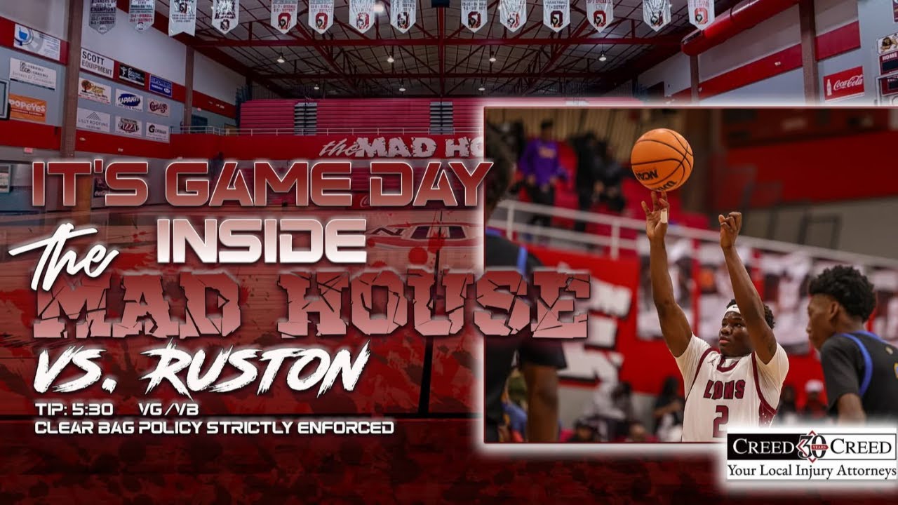 LIVE Girls Basketball | Ouachita Lions vs Ruston Bearcats