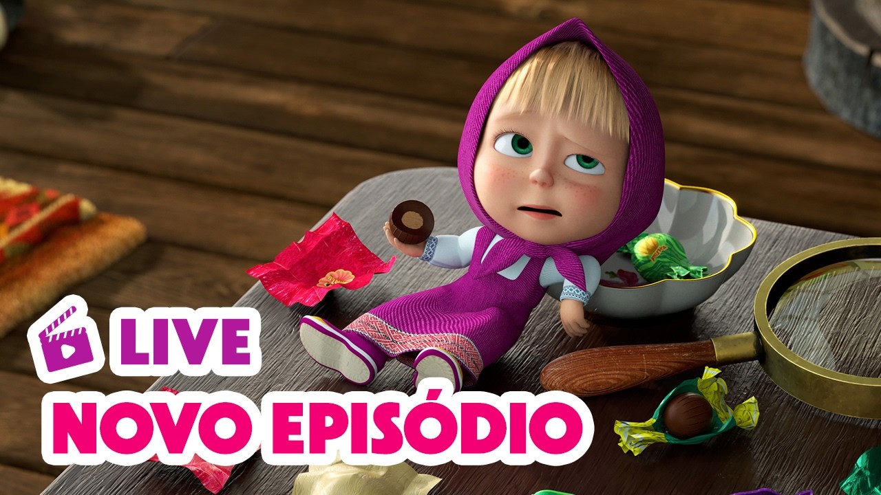 🔴 AO VIVO 👱‍♀️🐻 Masha e o Urso 🆕 Novo episódio 🍬 Paixão por Coleção 🍅 Masha and the Bear
