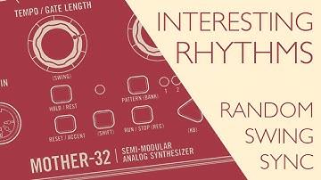 Moog Mother 32 | Variable Tempo: Tricks and Tips
