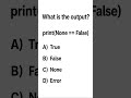 What is the output? #python #pythonprogramming #coding #programming #ai #pandas #technology