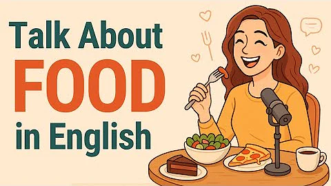 Talk About Food in English | Easy English Conversation Practice | English Podcast for Beginners 